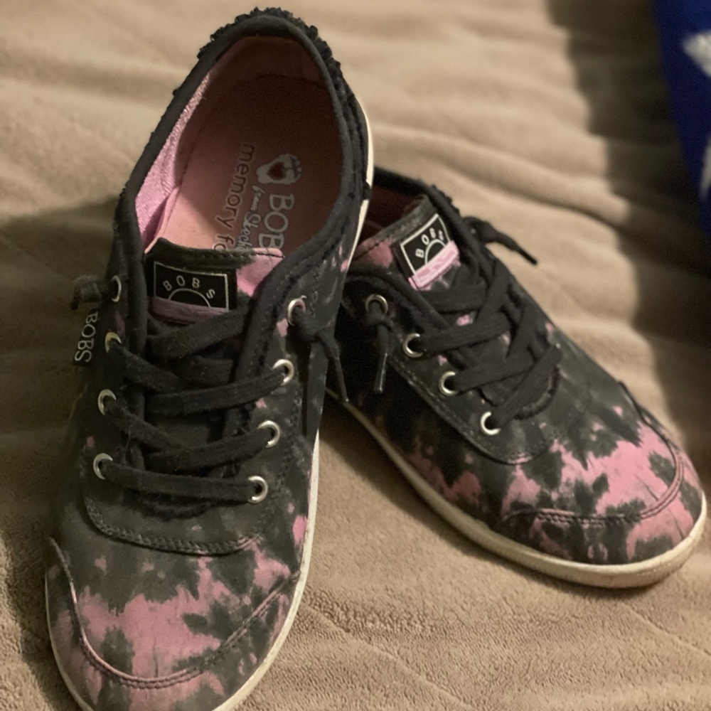 Bobs Skechers Size 7.5 Blue/purple